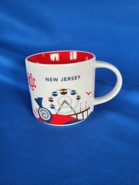 Starbucks 2016 New Jersey You Are Here Mug Coffee
